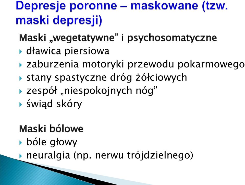 spastyczne dróg żółciowych zespół niespokojnych nóg