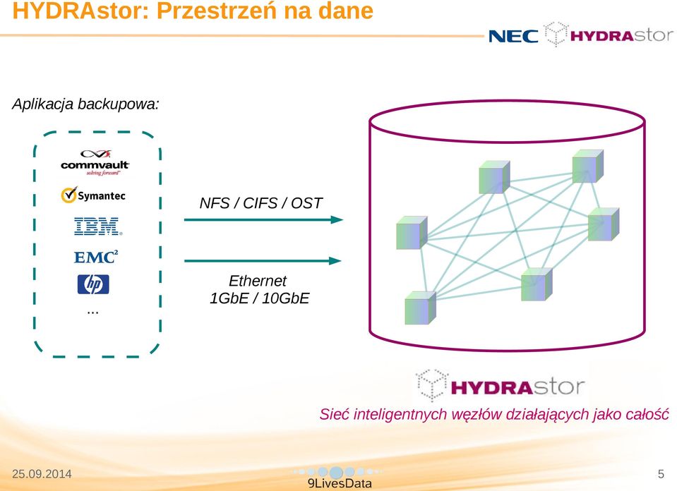 OST... Ethernet 1GbE / 10GbE Sieć