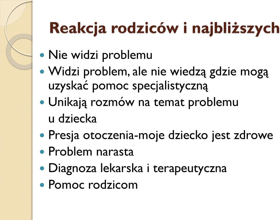 rozmów na temat problemu u dziecka Presja otoczenia-moje dziecko