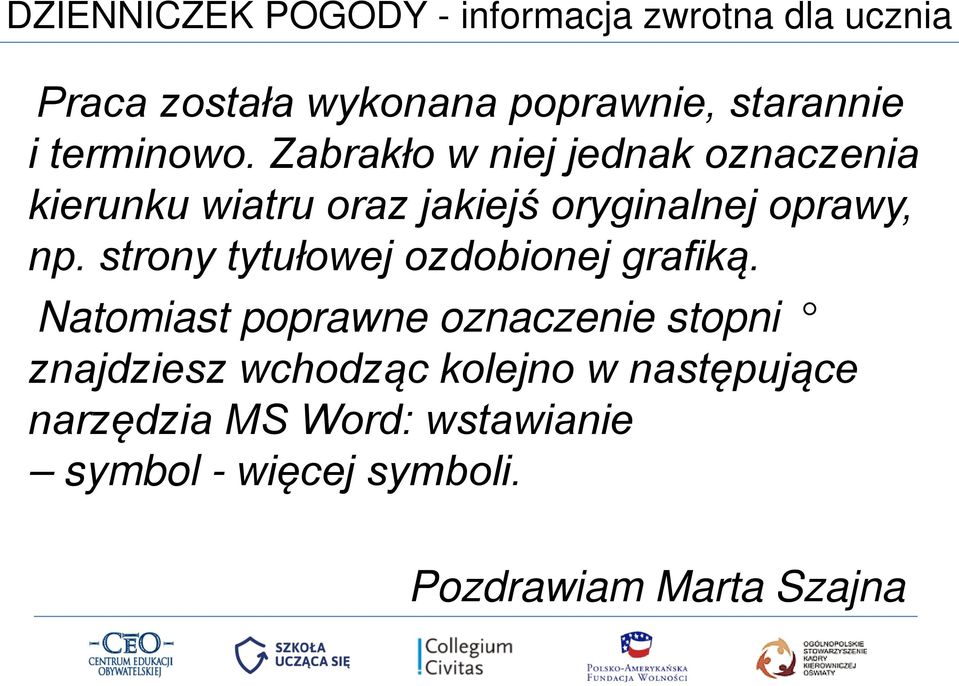 strony tytułowej ozdobionej grafiką.