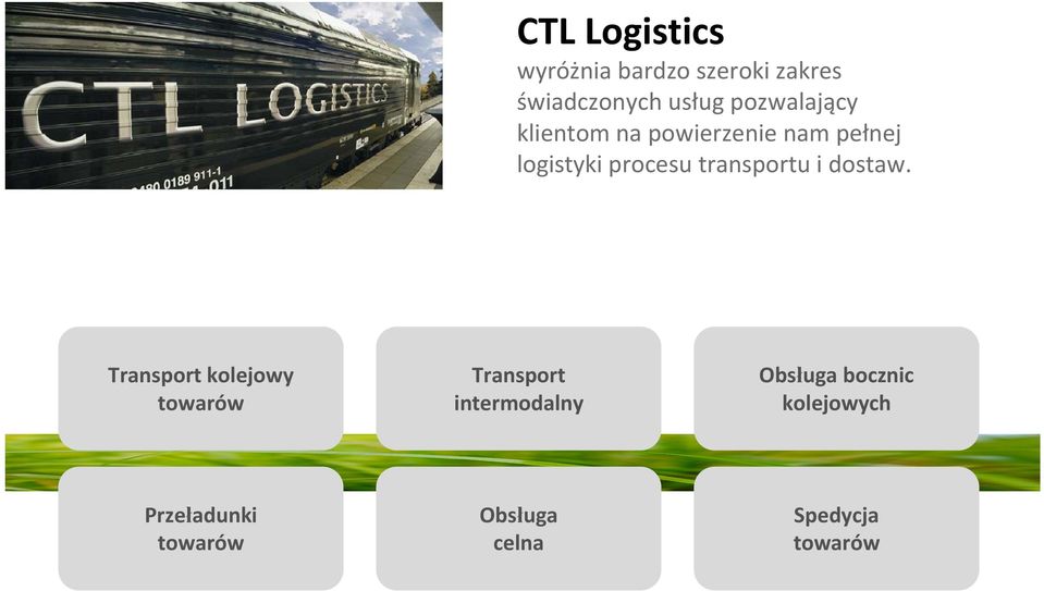 procesu transportu i dostaw.