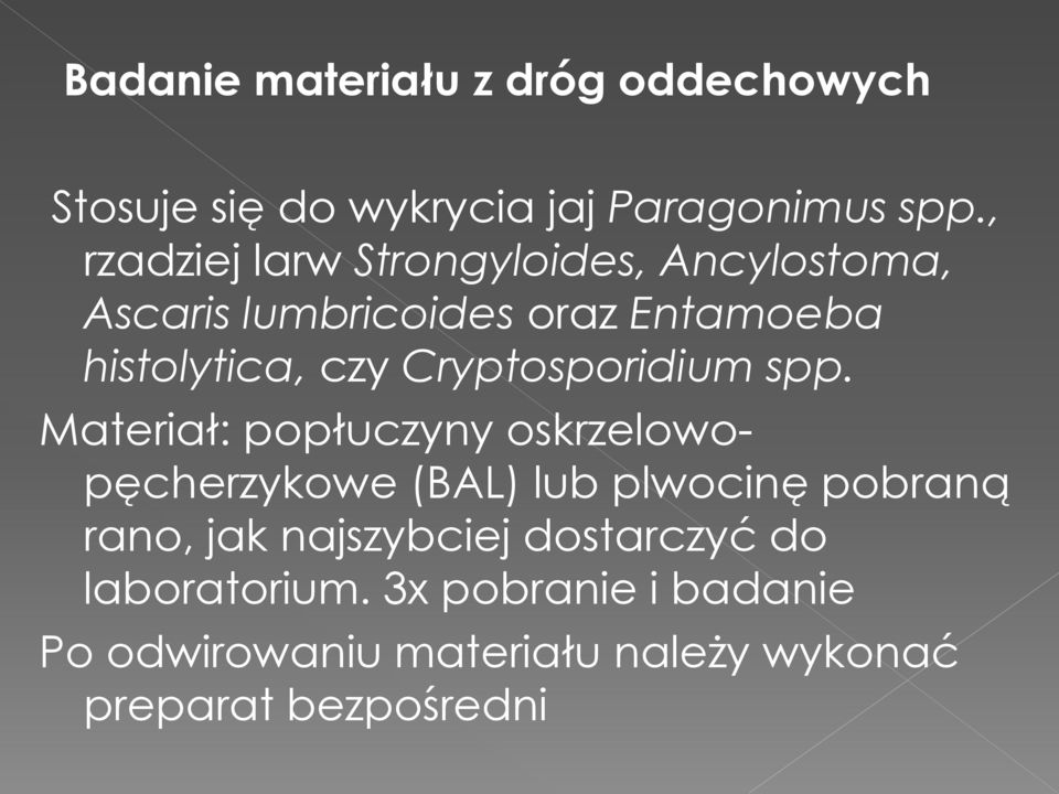 Cryptosporidium spp.