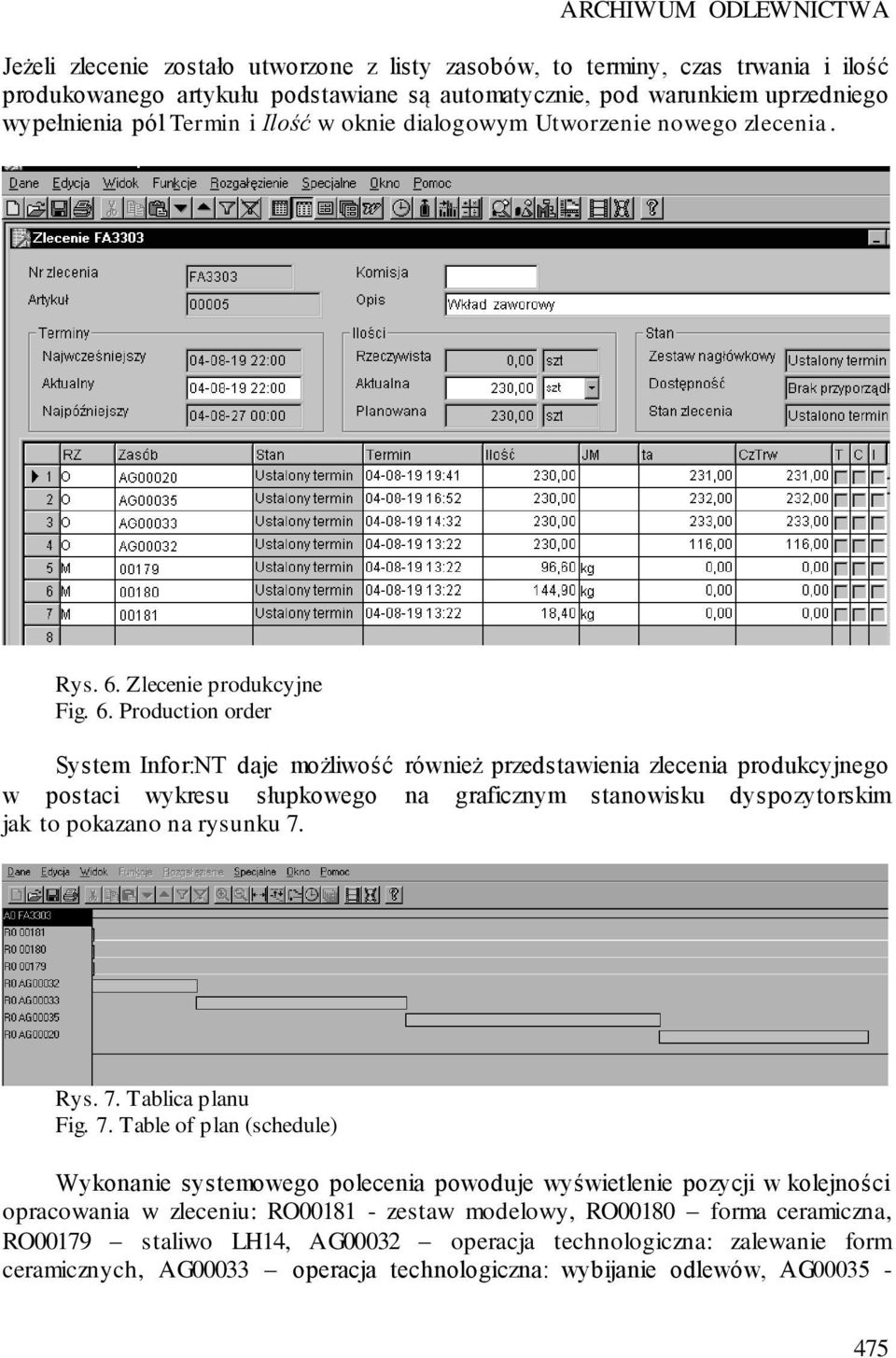 Zlecenie produkcyjne Fig. 6.