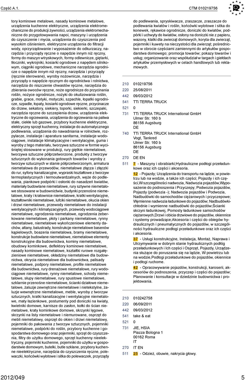 napoi, maszyny i urządzenia do czyszczenie i mycia, urządzenia do czyszczenia pod wysokim ciśnieniem, elektryczne urządzenia do filtracji wody, oprzyrządowanie i wyposażenie do odkurzaczy, narzędzia