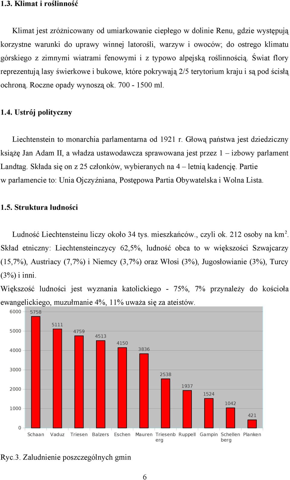 7-5 ml..4. Ustrój polityczny Liechtenstein to monarchia parlamentarna od 2 r. Głową państwa jest dziedziczny książę Jan Adam II, a władza ustawodawcza sprawowana jest przez izbowy parlament Landtag.