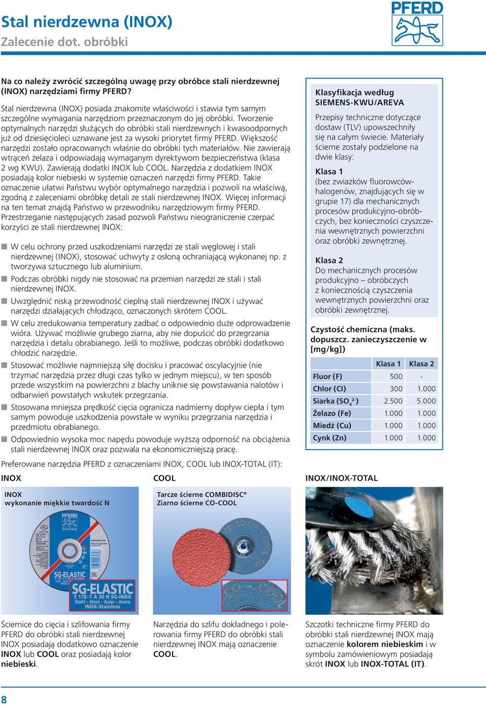 Tworzenie optymalnych narzędzi służących do obróbki stali nierdzewnych i kwasoodpornych już od dziesięcioleci uznawane jest za wysoki priorytet firmy PFERD.