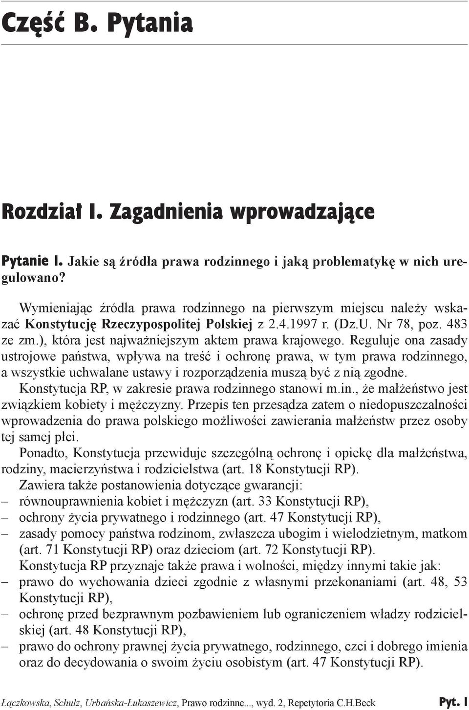 ), która jest najważniejszym aktem prawa krajowego.