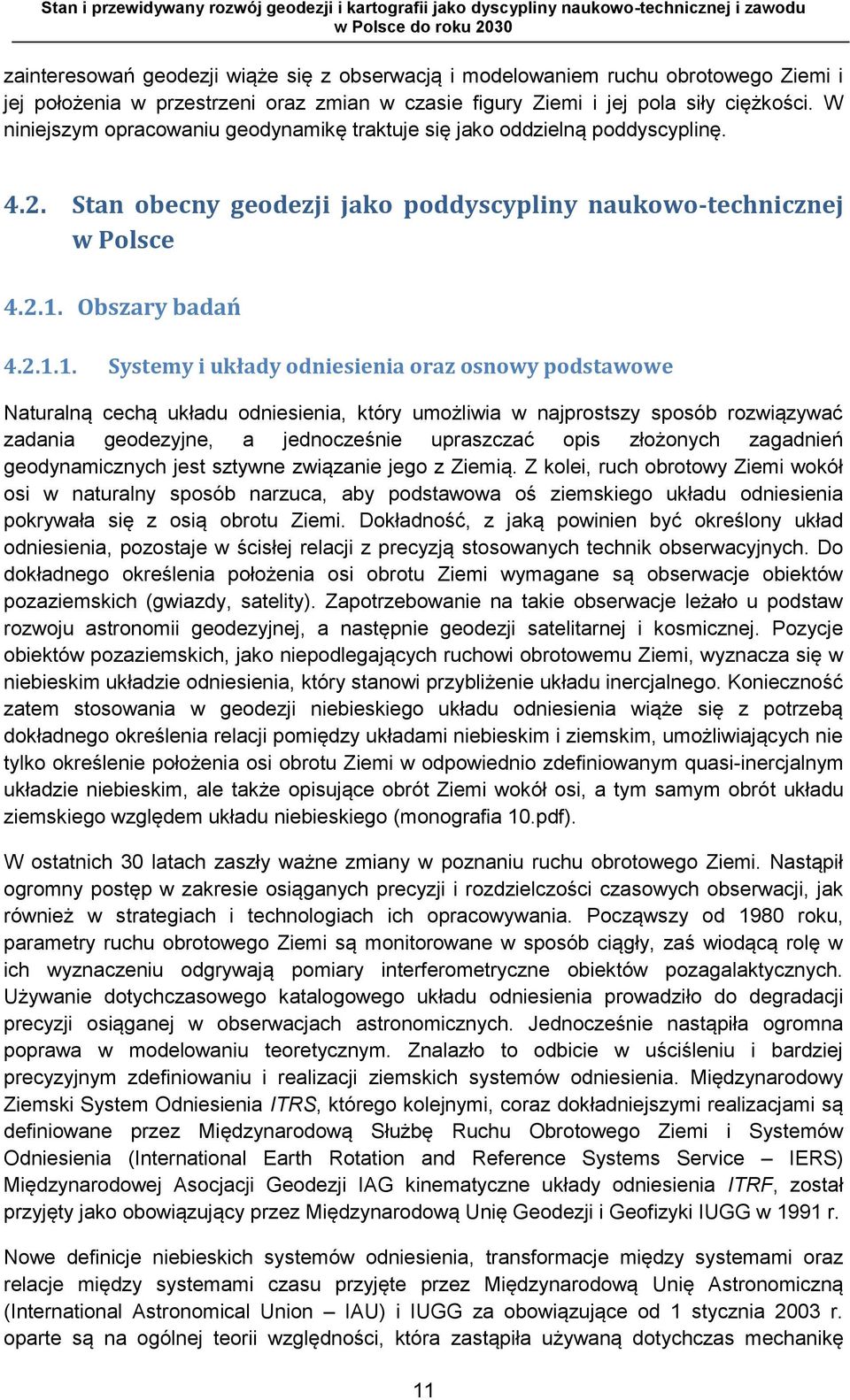 Obszary badań 4.2.1.