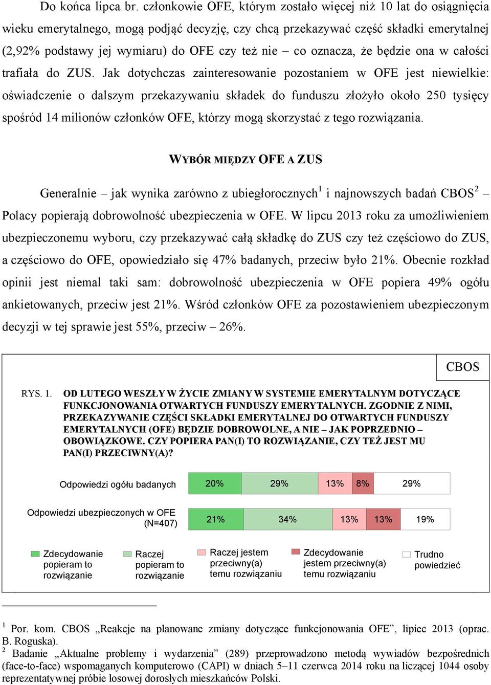 co oznacza, że będzie ona w całości trafiała do ZUS.