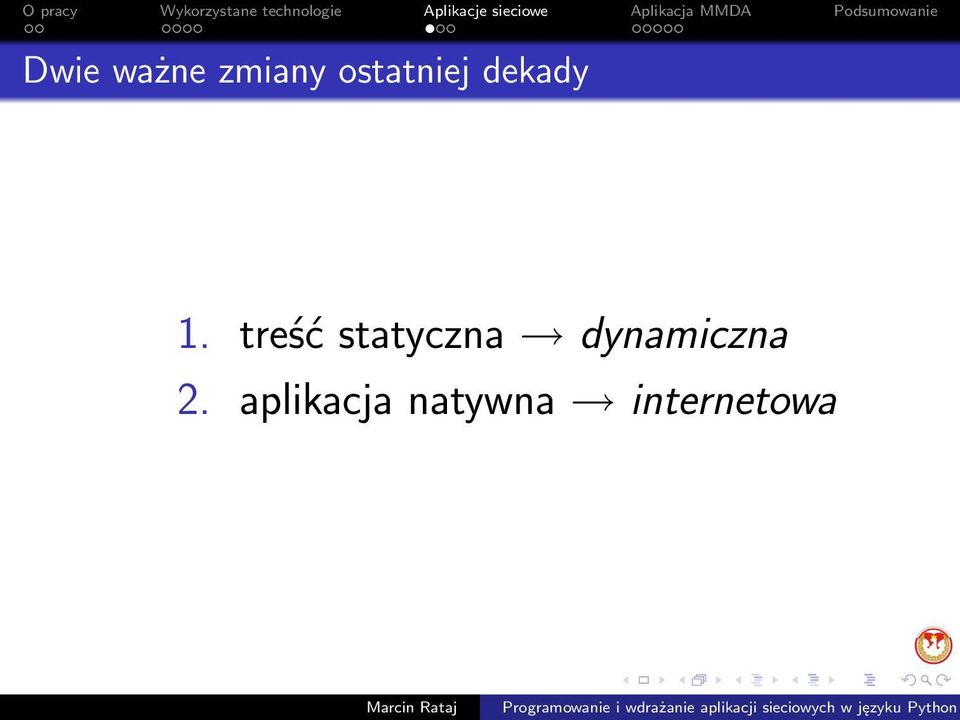 treść statyczna