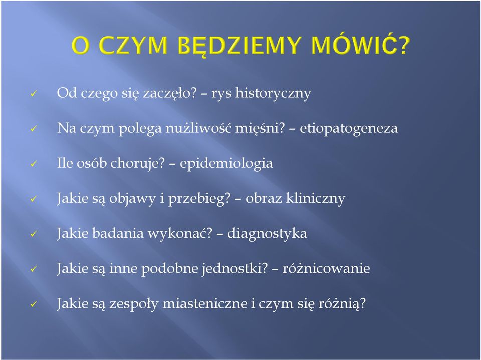 epidemiologia Jakie są objawy i przebieg?