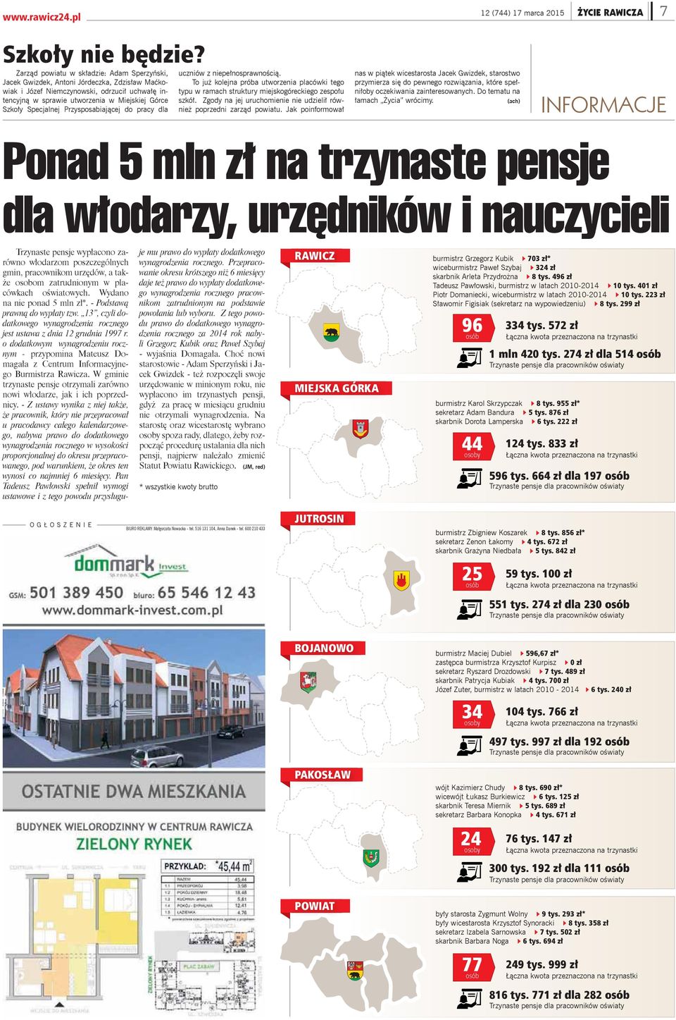 Przysposabiaj cej do pracy dla uczniów z niepe nosprawno ci. To ju kolejna próba utworzenia placówki tego typu w ramach struktury miejskogóreckiego zespo u szkó.