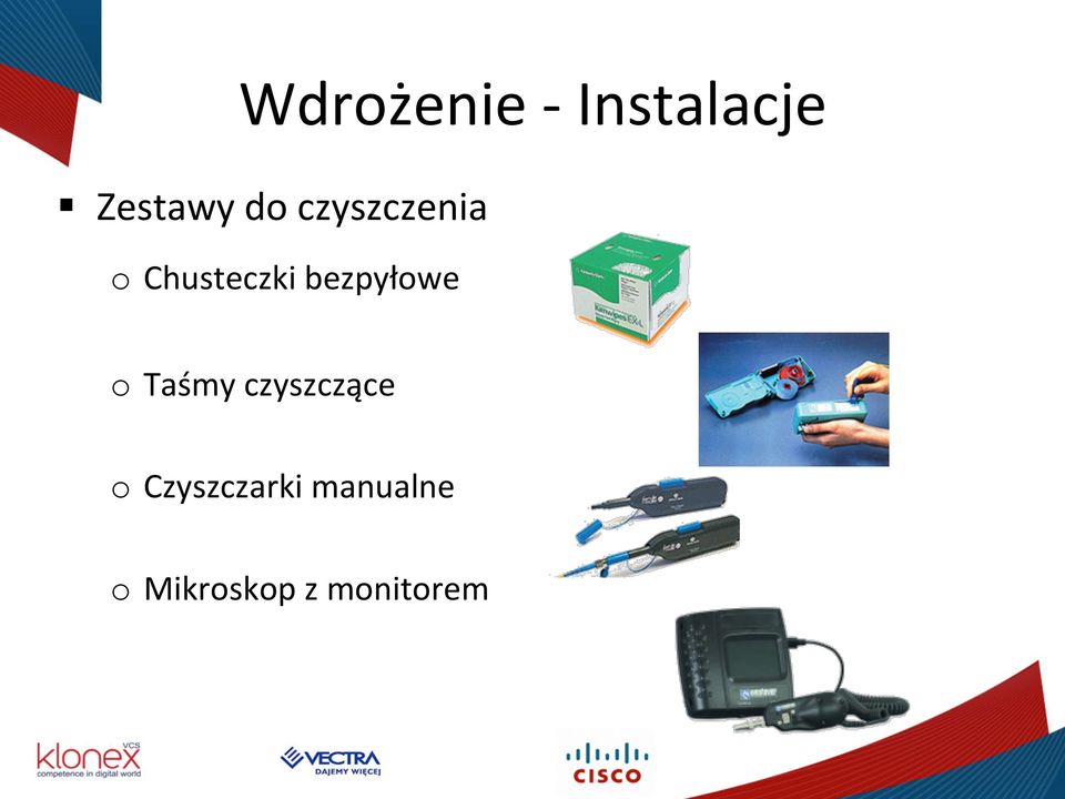 bezpyłowe o Taśmy czyszczące o