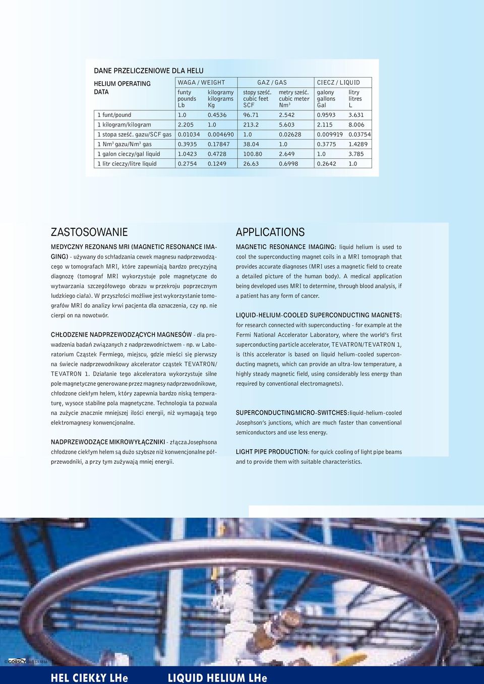 006 1 stopa szeêç. gazu/scf gas 0.01034 0.004690 1.0 0.02628 0.009919 0.03754 1 Nm 3 gazu/nm 3 gas 0.3935 0.17847 38.04 1.0 0.3775 1.4289 1 galon cieczy/gal liquid 1.0423 0.4728 100.80 2.649 1.0 3.