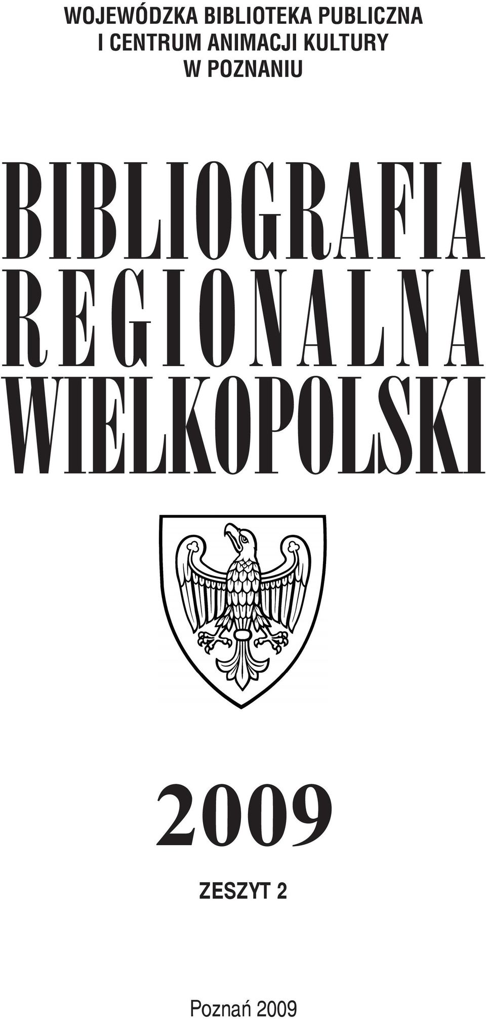 POZNANIU BIBLIOGRAFIA REGIONALNA