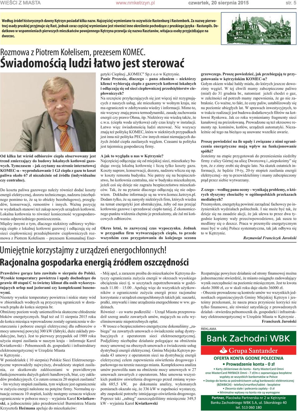 Tymczsm - jk czytmy str trtj KOMEC- - yprk 1 GJ cpł z gz t kszt pl kł 67 zł zlż źrół (yl czy ctrl). Prz grąc lt ztł srp Plsk.