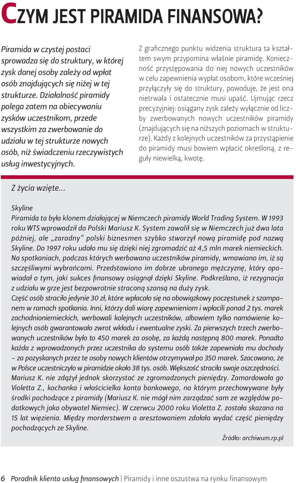 Z graficznego punktu widzenia struktura ta kształtem swym przypomina właśnie piramidę.