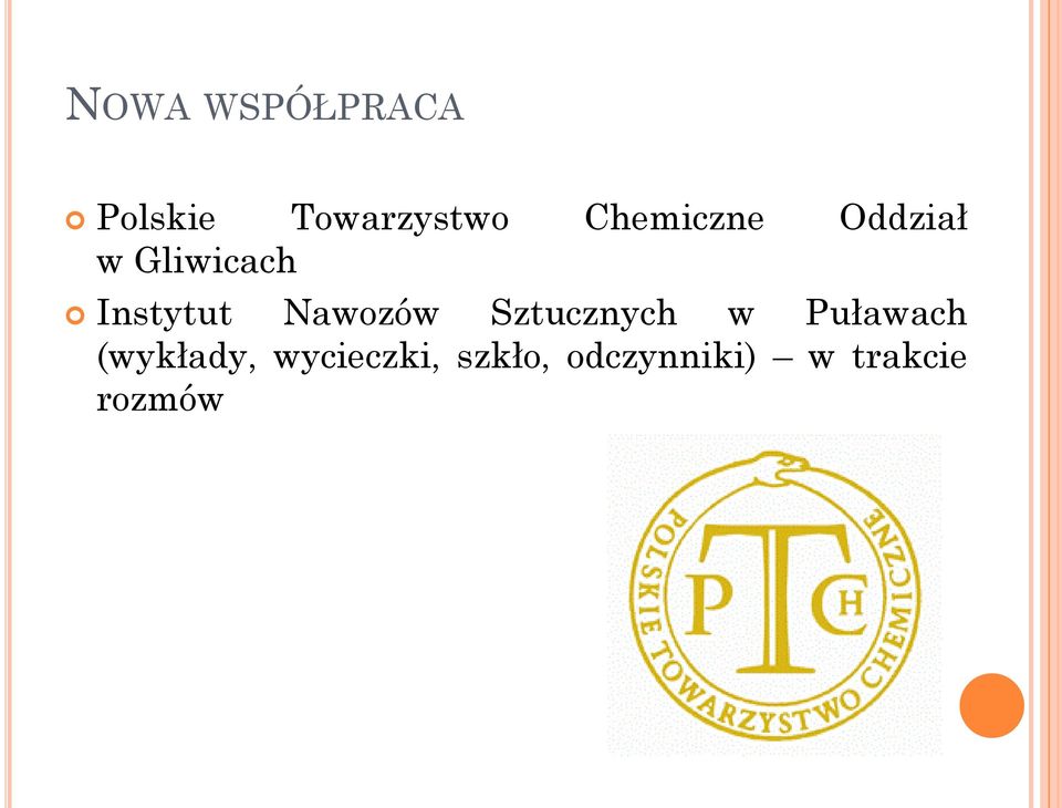 Nawozów Sztucznych w Puławach (wykłady,