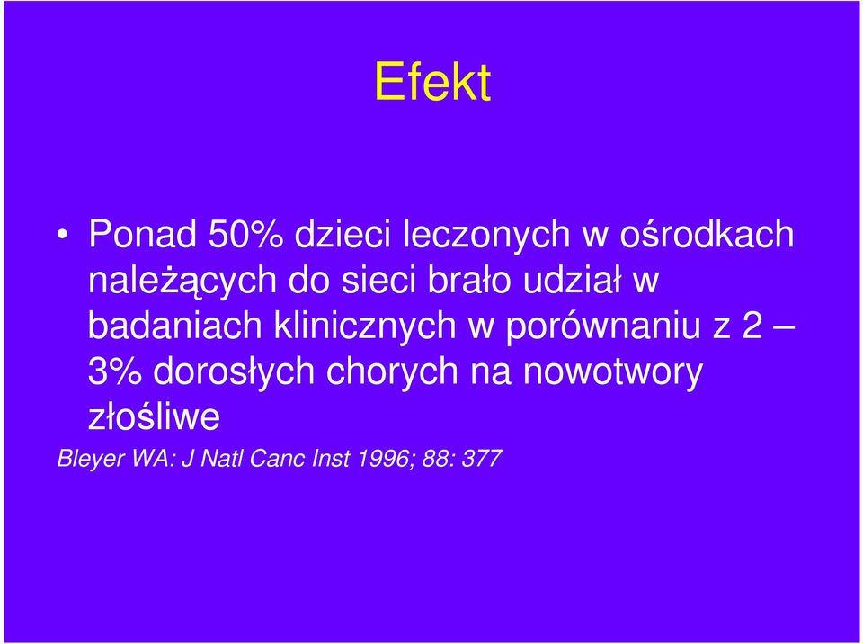 klinicznych w porównaniu z 2 3% dorosłych chorych