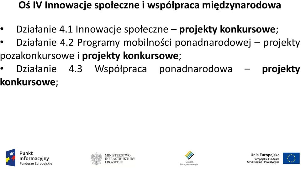 2 Programy mobilności ponadnarodowej projekty pozakonkursowe i