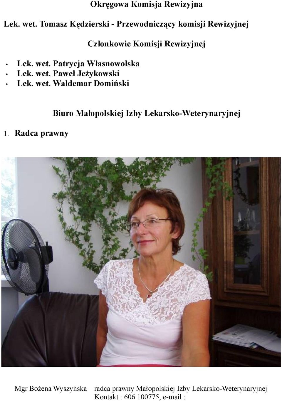 Patrycja Własnowolska Lek. wet.