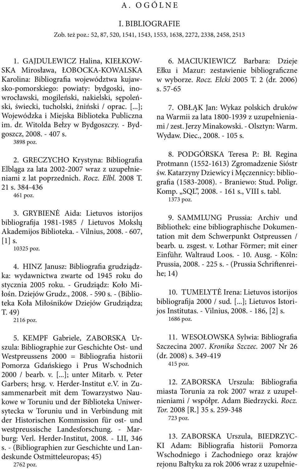 tucholski, żniński / oprac. [...]; Wojewódzka i Miejska Biblioteka Publiczna im. dr. Witolda Bełzy w Bydgoszczy. - Bydgoszcz, 20