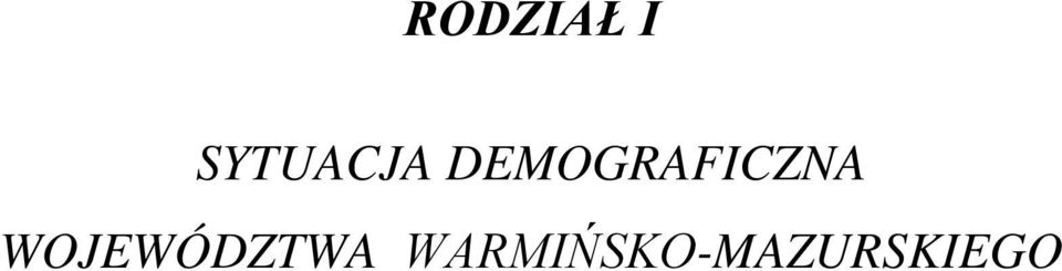 DEMOGRAFICZNA