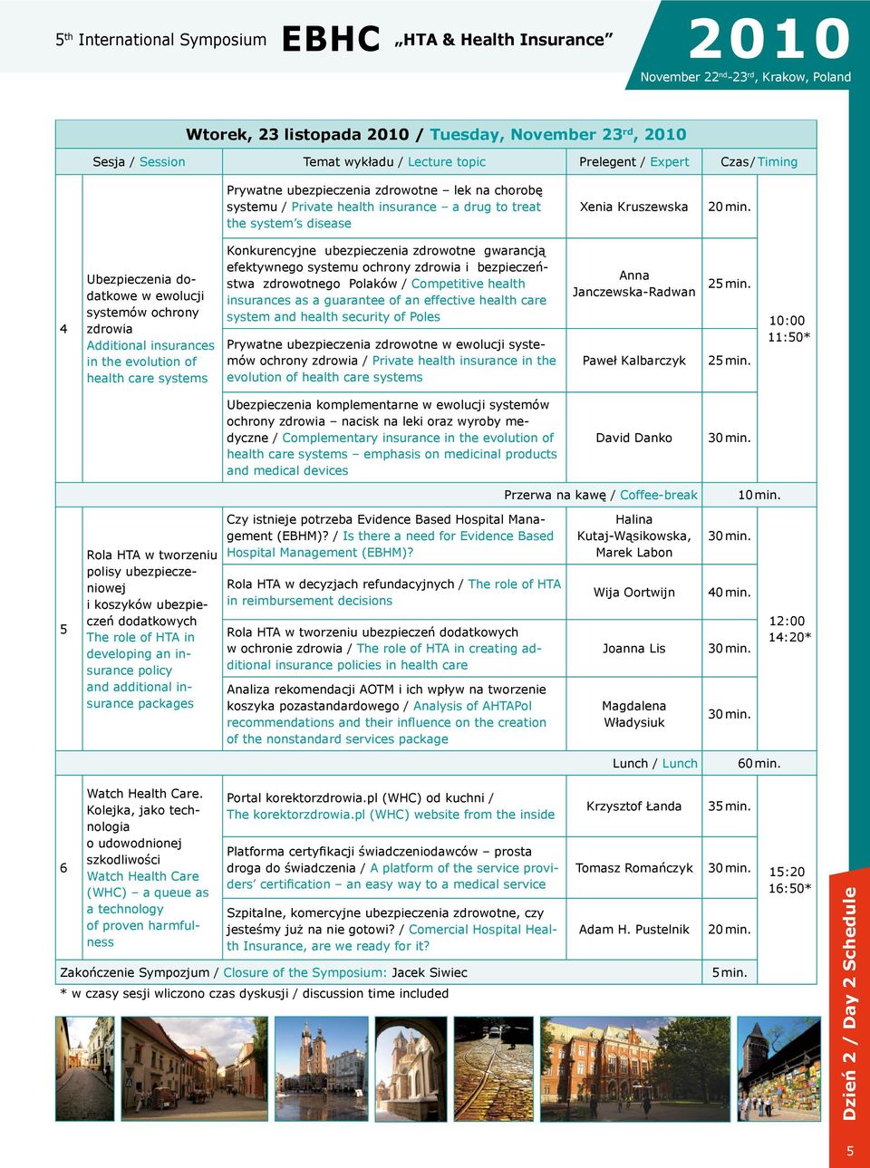 4 Ubezpieczenia dodatkowe w ewolucji systemów ochrony zdrowia Additional insurances in the evolution of health care systems Konkurencyjne ubezpieczenia zdrowotne gwarancją efektywnego systemu ochrony