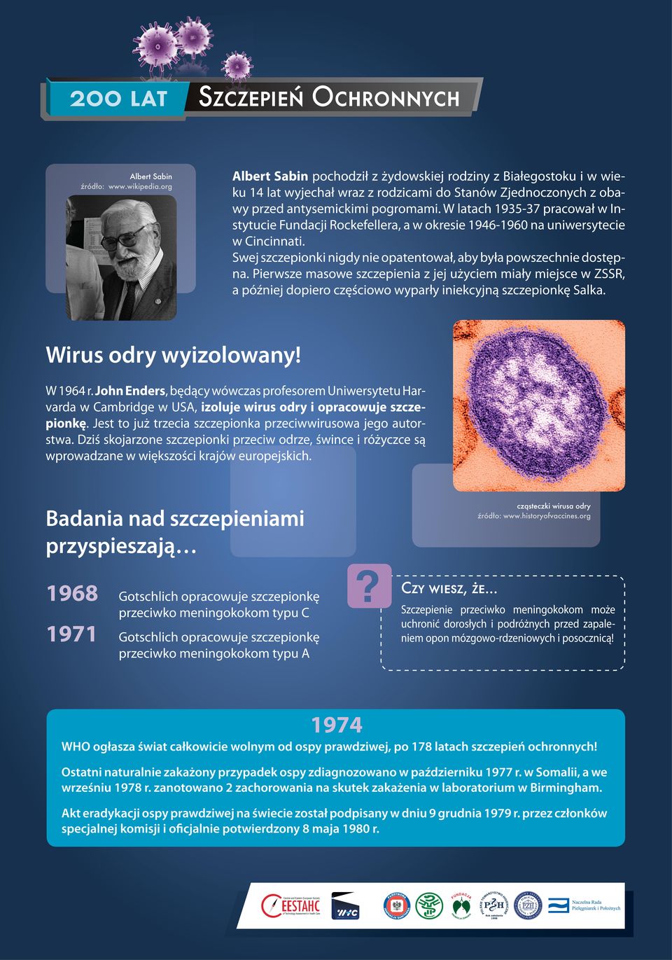 W latach 1935-37 pracował w Instytucie Fundacji Rockefellera, a w okresie 1946-1960 na uniwersytecie w Cincinnati. Swej szczepionki nigdy nie opatentował, aby była powszechnie dostępna.