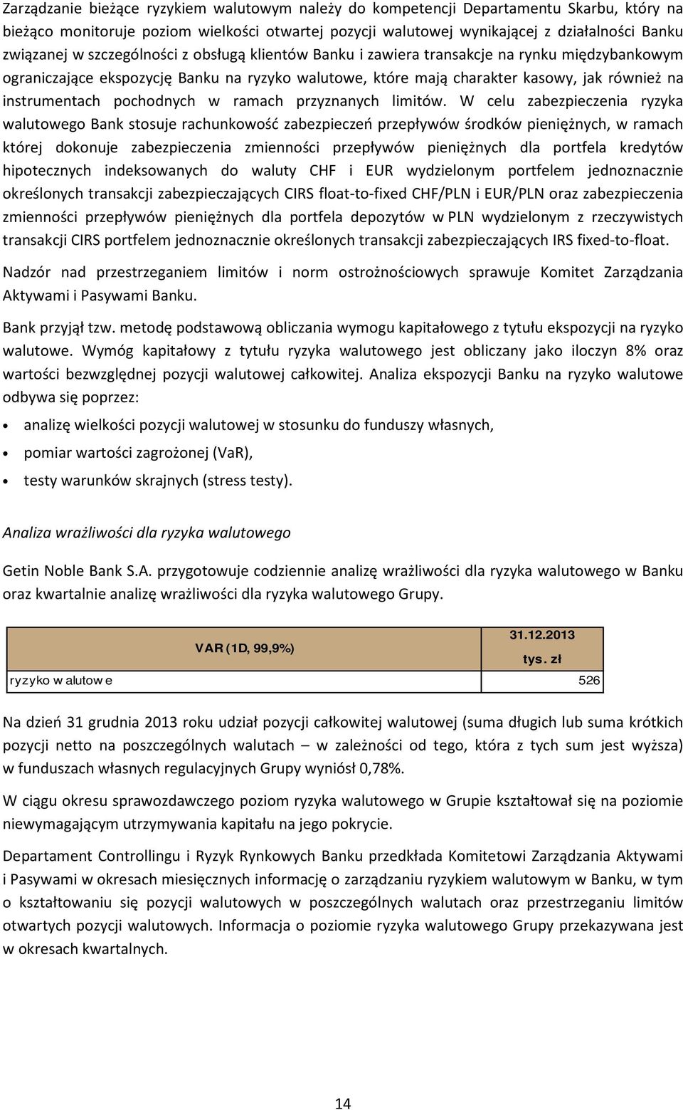 pochodnych w ramach przyznanych limitów.