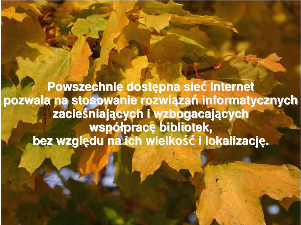 zacieśniaj niających i wzbogacających cych