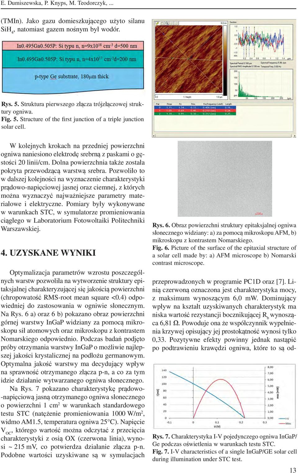 Dolna powierzchnia także została pokryta przewodzącą warstwą srebra.