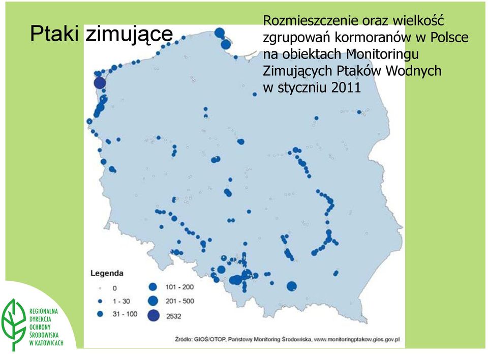 Polsce na obiektach Monitoringu