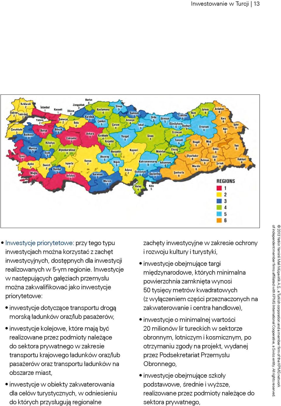 mają być realizowane przez podmioty należące do sektora prywatnego w zakresie transportu krajowego ładunków oraz/lub pasażerów oraz transportu ładunków na obszarze miast, inwestycje w obiekty