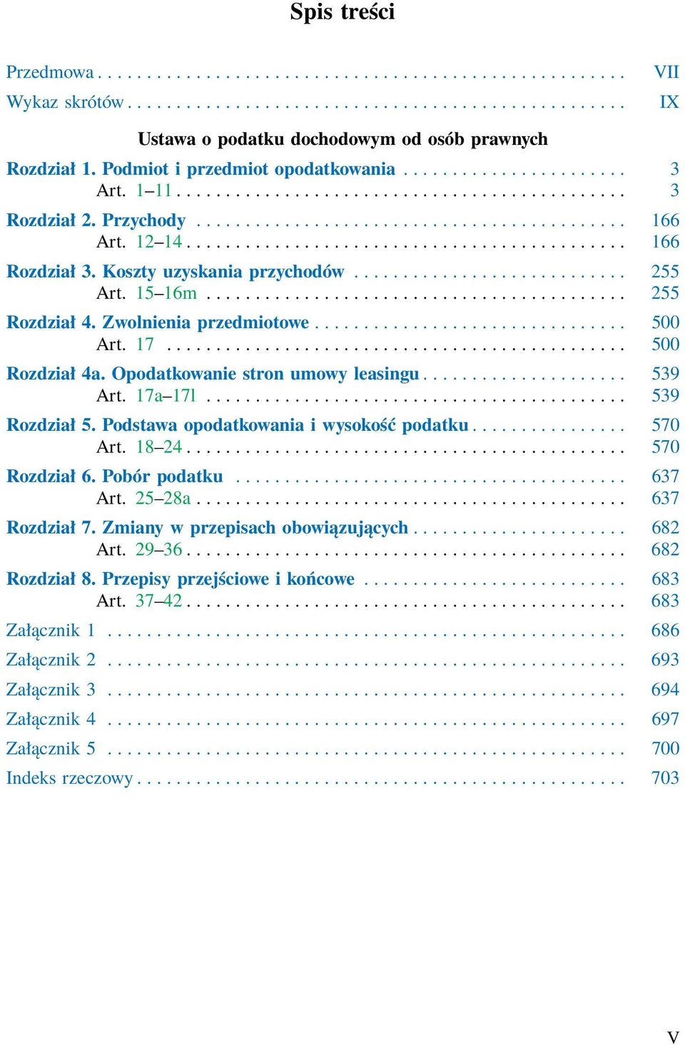 ............................................ 166 Rozdział 3. Koszty uzyskania przychodów............................ 255 Art. 15 16m........................................... 255 Rozdział 4.