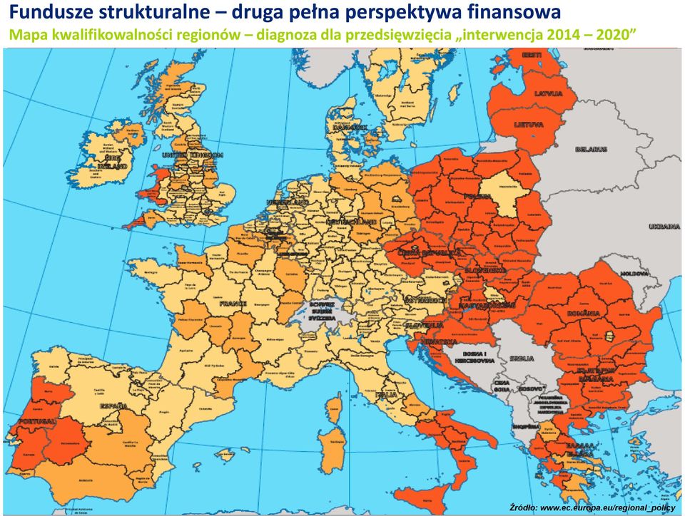 regionów diagnoza dla przedsięwzięcia