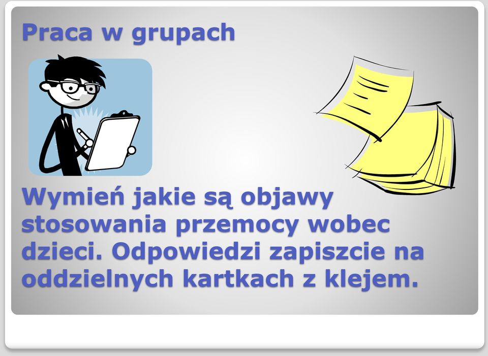 wobec dzieci.