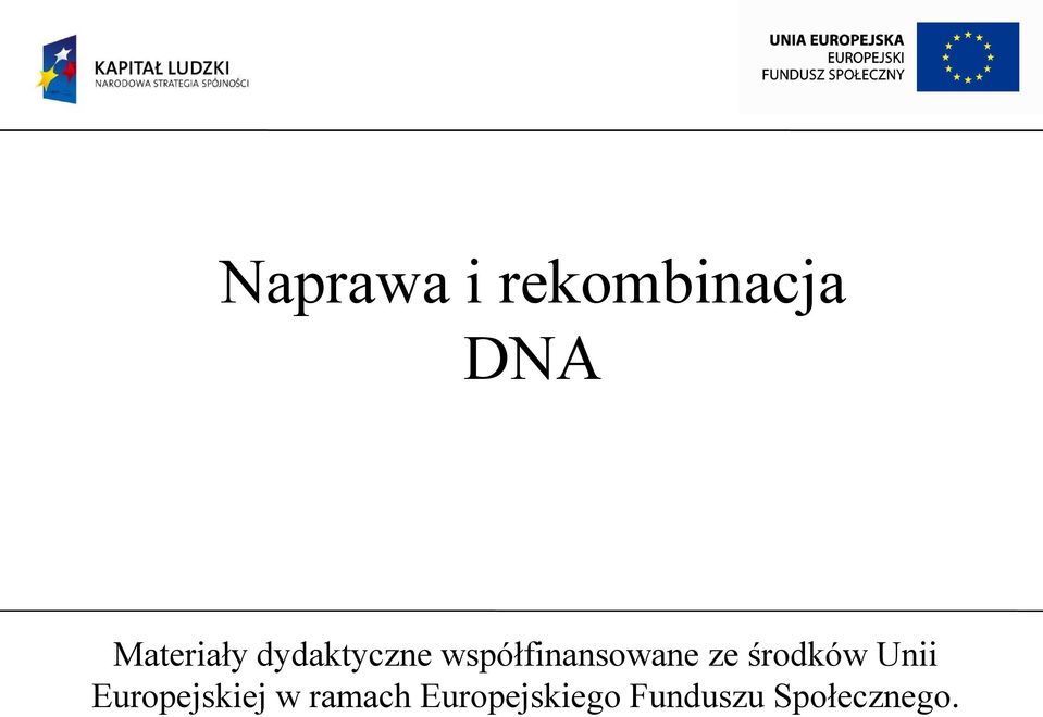 środków Unii Europejskiej w ramach