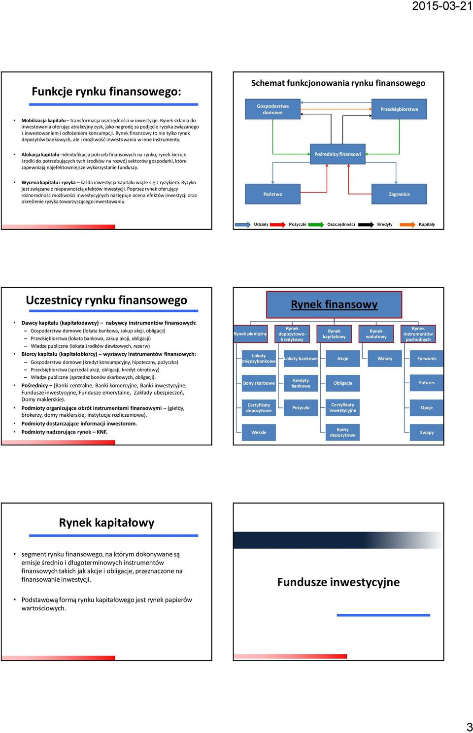 finansowy to nie tylko rynek depozytów bankowych, ale i możliwość inwestowania w inne instrumenty.