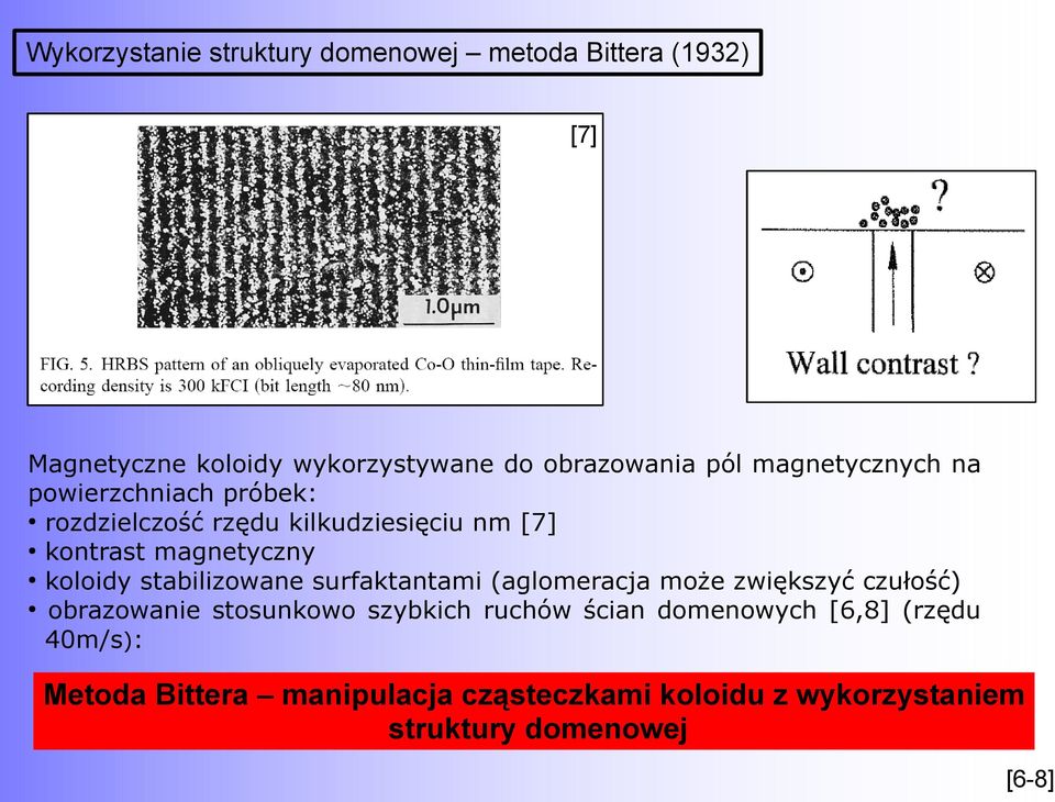 stabilizowane surfaktantami (aglomeracja może zwiększyć czułość) obrazowanie stosunkowo szybkich ruchów