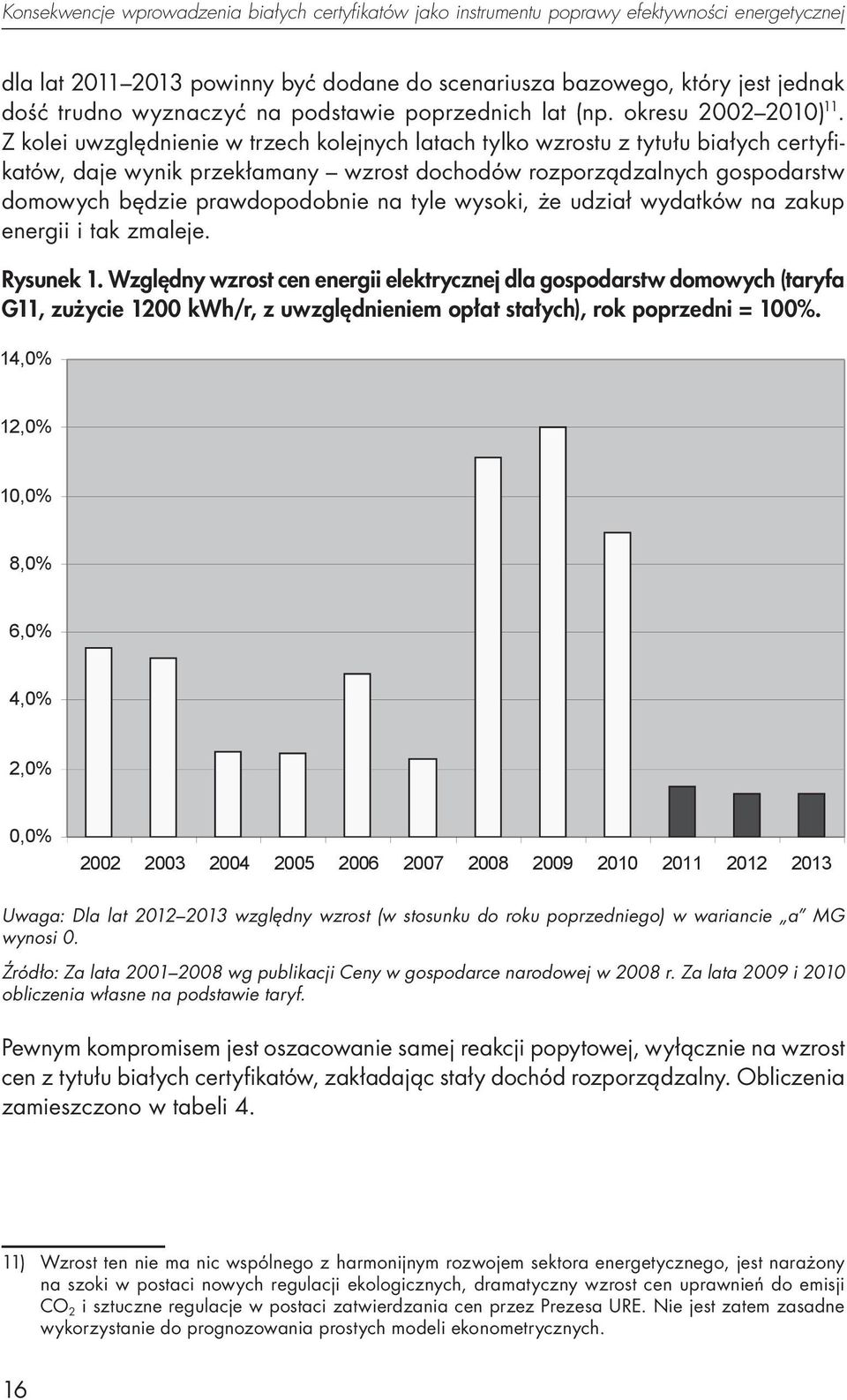 tyle wysoki, że udział wydatków na zakup energii i tak zmaleje. Rysunek 1.