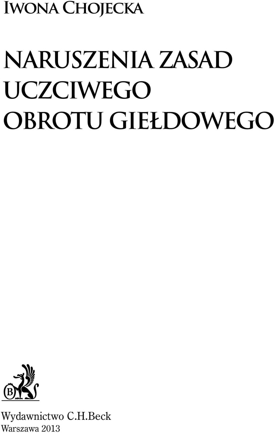 UCZCIWEGO OBROTU