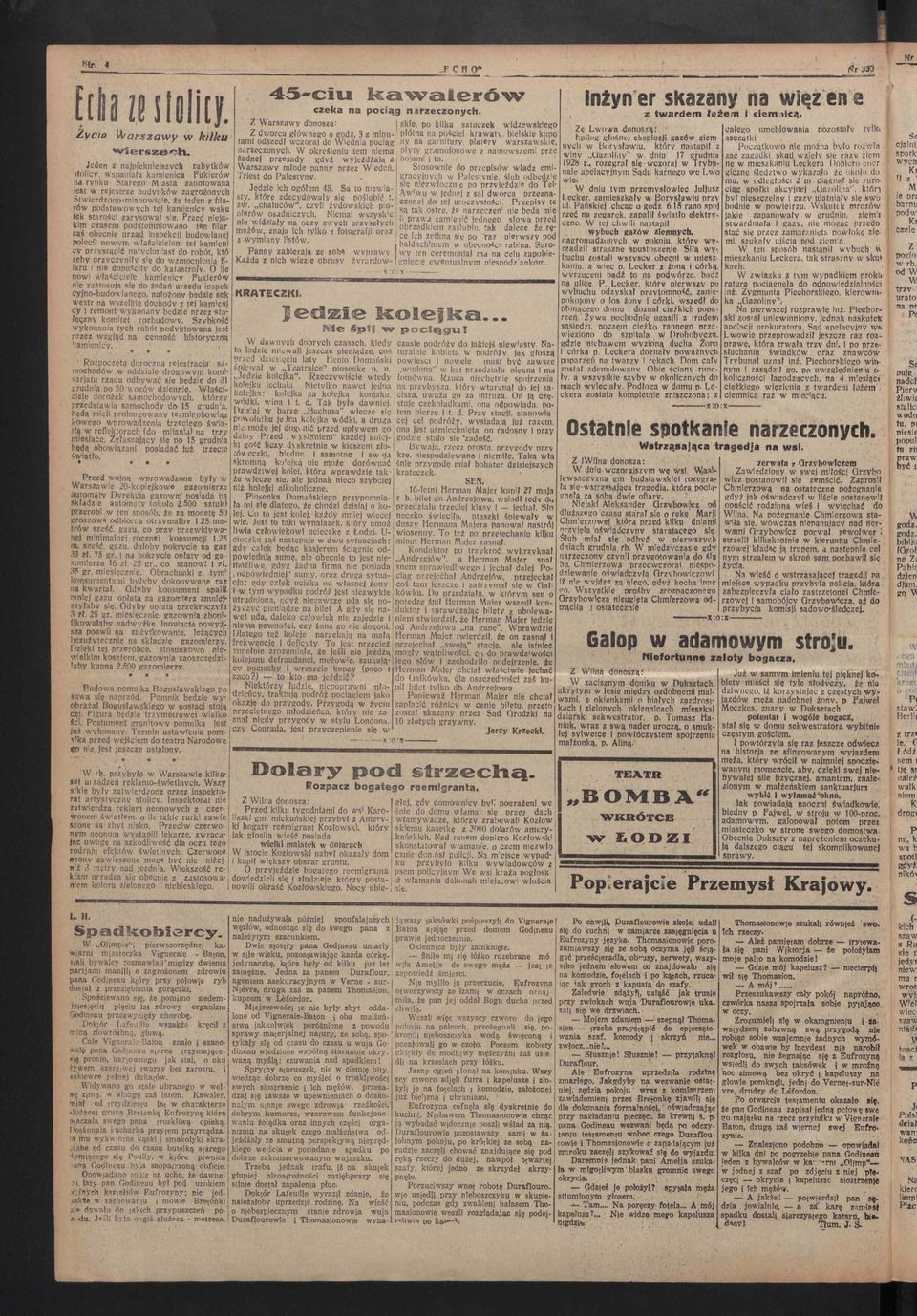 75 gr. i na pokrycie opłaty od gazomierza 16 zł. 25 gr.. co stanowi 1 zł. 35 gr. miesięcznie. Obrachunki z tym ; konsumentami bvfvbv dokonywane raz na kwartał.