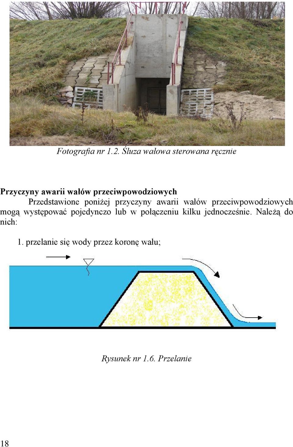 Przedstawione poniżej przyczyny awarii wałów przeciwpowodziowych mogą