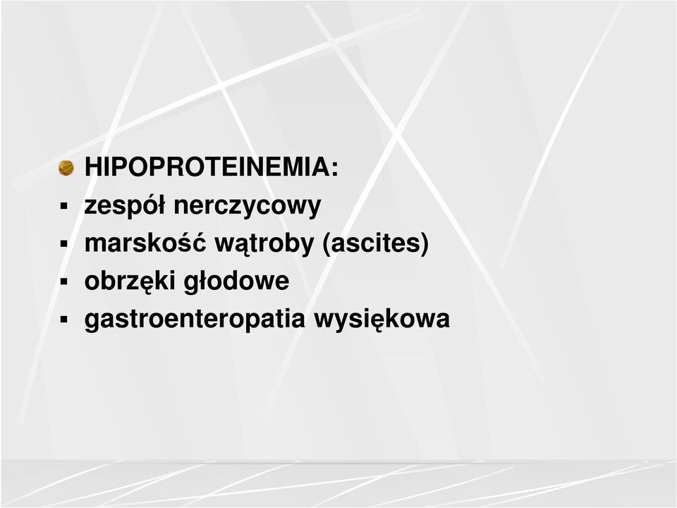 wątroby (ascites) obrzęki