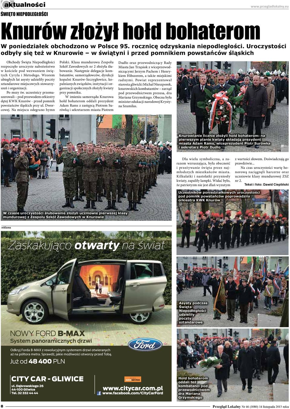 Metodego. Wzorem ubiegłych lat asysty udzieliły poczty sztandarowe miejscowych stowarzyszeń i organizacji. Po mszy św.