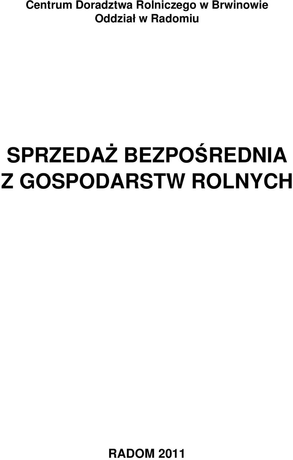 Radomiu SPRZEDAŻ