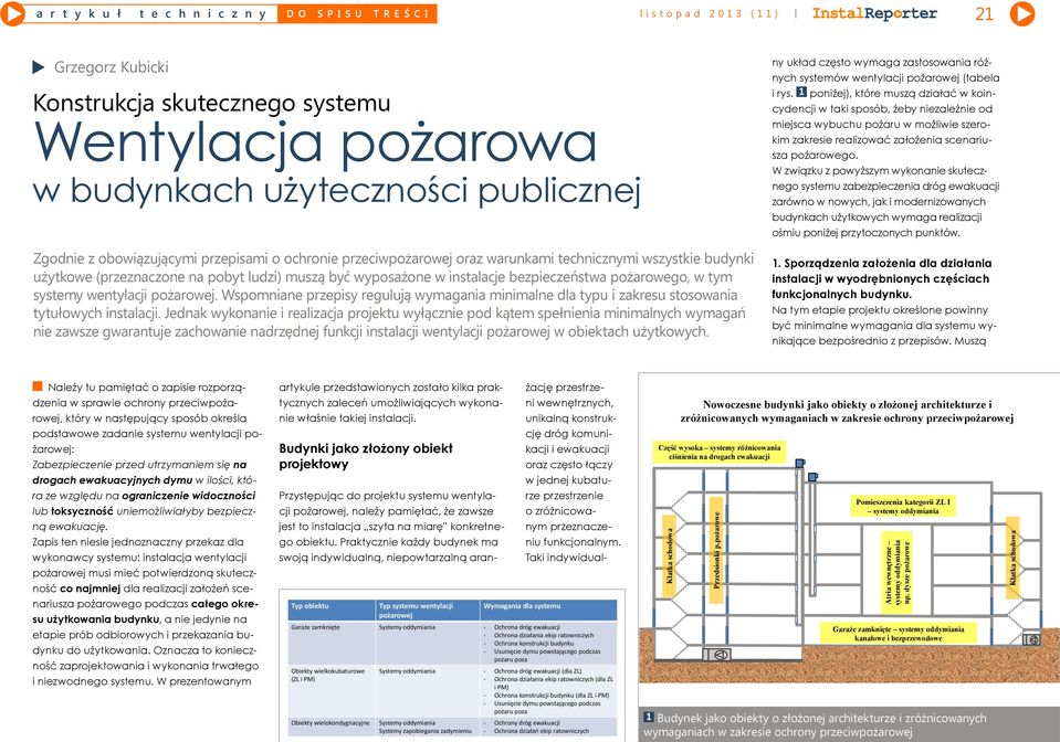 Wspomniane przepisy regulują wymagania minimalne dla typu i zakresu stosowania tytułowych instalacji.