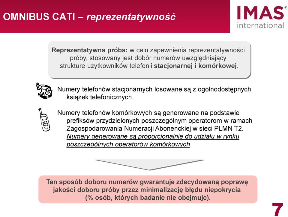 Numery telefonów komórkowych są generowane na podstawie prefiksów przydzielonych poszczególnym operatorom w ramach Zagospodarowania Numeracji Abonenckiej w sieci PLMN T2.