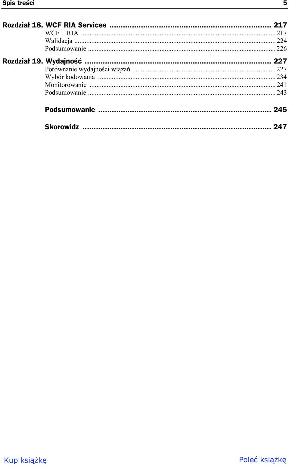 .. 227 Porównanie wydajno ci wi za... 227 Wybór kodowania.